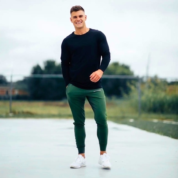 ALPHALETE Premium Joggers Kombu Green L